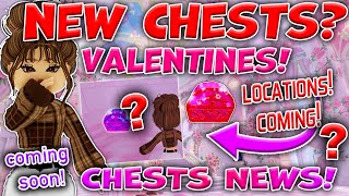 NEW VALENTINES CHESTS Royale High Locations for Chests COMING SOON 2024 Update  Predictions RH [upl. by Bissell]