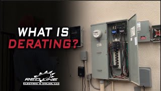 What is Derating Redline Electric amp Solar [upl. by Nugesulo]