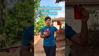 घरच्या घरीच बनवला कोकम सरबत ❤️  malvani kokan minivlog [upl. by Morse]