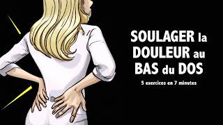 Soulager la DOULEUR au bas du DOS exercices à faire CHAQUE MATIN en 7 minutes [upl. by Nahrut]