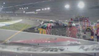 2009 Nascar Nationwide Richmond Early wreck on Lap 1 of the Nationwide Series race [upl. by Tamra552]