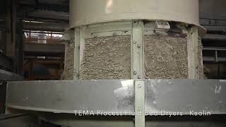 Kaolin Dryer Minerals  Kaolin production [upl. by Farra]