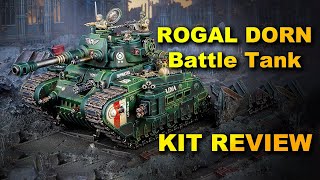 NEW Rogal Dorn Battle Tank Kit Review [upl. by Talbott]