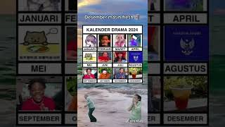 Kalender Drama 2024 🫡 meme shorts [upl. by Agnesse847]