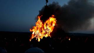 Osterfeuer im Harz  Fire rituals from eastern Germany [upl. by Darlleen]