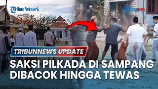 🔴LIVE Geger Saksi Pilkada di Sampang Dibacok hingga Tewas Bermula dari Kedatangan Cabup [upl. by Doerrer112]