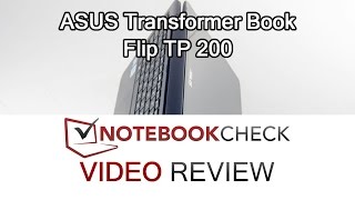 ASUS Transformer Book Flip TP200 Review and test results [upl. by Sanfourd]