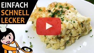 Käsespätzle  Rezept Videos [upl. by Brigham]