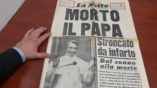 La Notte 29 Settembre del 1978 quotMorto il Papaquot [upl. by Odnama]