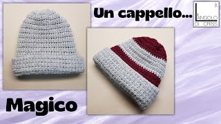 MAGICO E FACILISSIMO IL CAPPELLO ALLUNCINETTO quotDOUBLE FACEquot [upl. by Aldercy812]