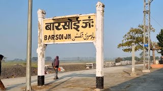 Barsoi Junction railway station Bihar Indian Railways Video in 4k ultra HD [upl. by Joye381]