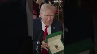 Adin Ross gifts Trump a ROLEX [upl. by Akinot]