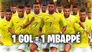 1 Gol  1 Mbappe la Nationala Romaniei in FIFA 22 [upl. by Aicenad]