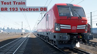 Test Train  BR 193 Vectron DB  200 kmph LZB [upl. by Lauri]