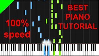 Childish Gambino  This Is America Piano Tutorial [upl. by Yditsahc]