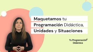 ¡Podemos ayudarte con la maquetación de tu Programación Didáctica [upl. by Zemaj]