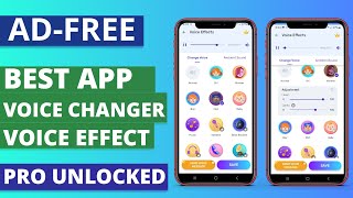 Best Free Voice Changer Voice Effect App for Android [upl. by Ahsyle902]