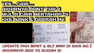 YESBPNT THP 2 MULAI CAIR SIANG INI BERTAHAP DI KKS BANK amp DAERAH INI DULUAN❗️BPNT SUDAH SI [upl. by Liartnod]