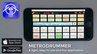 METRODRUMMER much more than a metronome   ios amp android [upl. by February]