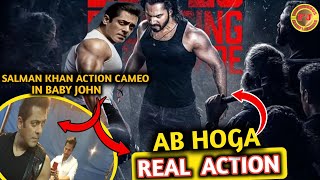 Salman Khan Ka Action Cameo Hoga  Varun Ki Baby John Me  Baby John New Update  Filmi Jasus [upl. by Edris]