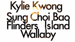 Kylie Kwongs Flinders Island Wallaby Sung Choi Bao [upl. by Blasius]