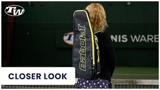 Take a closer look at the 2022 Babolat Pure Aero Tennis Backpack Bag ⭐️ [upl. by Catto]