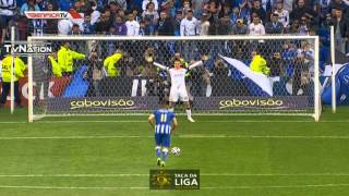 Porto 3 Vs 4 Benfica Todos os Penalties Com Relato Antena 1 12 Final Taça da Liga 2014 [upl. by Nywled572]