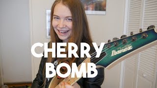 Cherry Bomb  The Runaways Guitar Cover [upl. by Menzies]