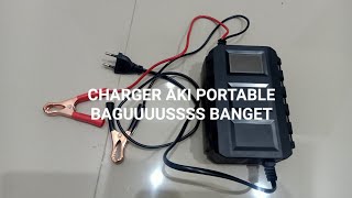 CHARGER AKI PORTABLE DRY COLLOID SMART CHARGER [upl. by Santoro]