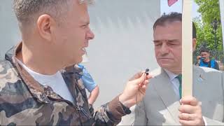 Cotroceni Ludovic Orban a protestat Acesta crede că Iohannis a premeditat parșiv manevra cu PSD [upl. by Alaehs]