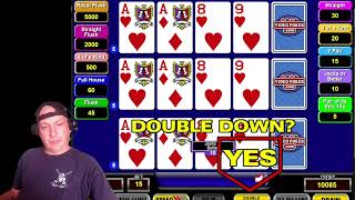 How To Play Double Down Stud Video Poker [upl. by Einej498]