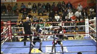 Chicago Golden Gloves 31811 Angel Carvanal vs Adan Ortiz [upl. by Asseneg]