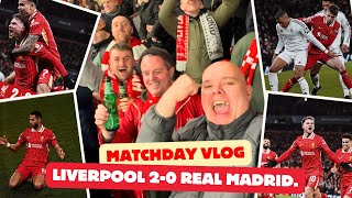 Liverpool FC 20 Real Madrid Champions League Match Vlog [upl. by Adkins]