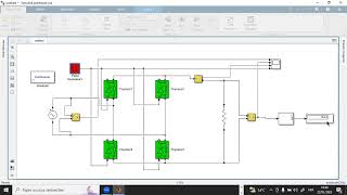 10Redresseur monophasé double alternance commandé charge R Singlephase full wave rectifier control [upl. by Conchita]