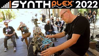 Synthplex 2022 Performance  Modular synth improv feat Stochastic Inspiration Generator  SIG [upl. by Nnaylime]