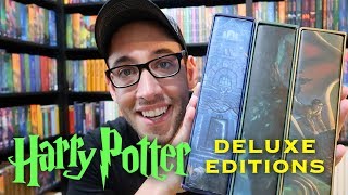 Harry Potter American Deluxe Collectors Edition Books [upl. by Nazay]