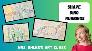 SHAPE Dino Rubbings [upl. by Llemor]