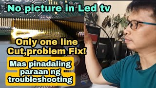 Haier Smart tv no Display good BacklightTroubleshooting Guide for Led Tv repair [upl. by Meagher]