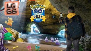 SO MANY SHINIESPokemon Go Fest Global Remastered Official Video [upl. by Leirbma229]