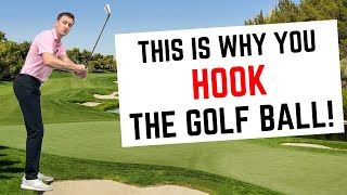 How To STOP Hooking The Golf Ball [upl. by Dorette918]