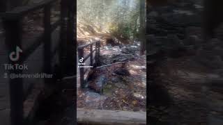 Naugatuck Connecticut was hit hard by a flash flood this video shows a section of trail washed away [upl. by Pasco]