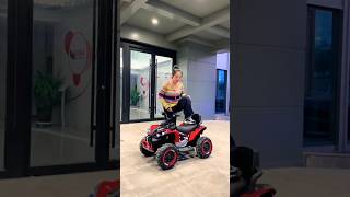 Mini four wheel bike amazing product trendingshorts compactcar minicar foryou [upl. by Yarehs]