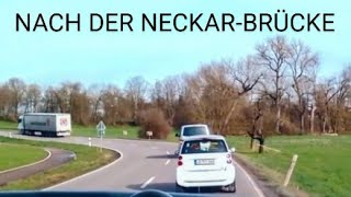 Der kurze Weg zwischen Freiberg und Pleidelsheim durch Neckar [upl. by Michell]