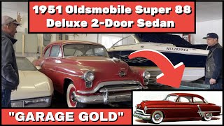 Garage Gold 1951 Oldsmobile Super 88 Deluxe 2Door Sedan [upl. by Pearlman]