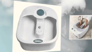 Heated Foot Bath  From Brookstone To Conair Reviewed  Footbathreviewcom [upl. by Enyt]