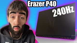 Finally a REAL quotGamingquot Laptop  Erazer P40 Defender Review [upl. by Nylyrehc]