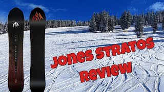 The 2024 Jones Stratos Snowboard Review [upl. by Annahoj335]