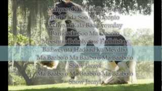 Buseel Khadra Silimo lyrics ka saxda ah [upl. by Siaht761]