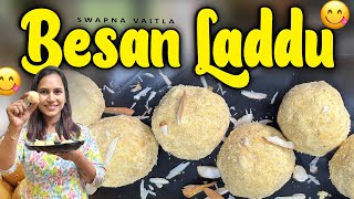 laddu makingswapnavaitlayoutubebesanladdu foryou food foodie travelingfoodieloveshort [upl. by Aniras]