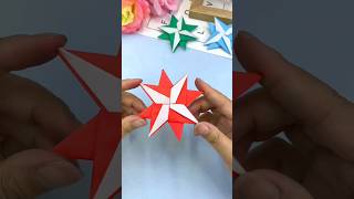 🌟 Ninja Star 🌟 Paper Ninja Star 🌟 Origami shorts ninjastar paperninjastar origami [upl. by Nosinned]